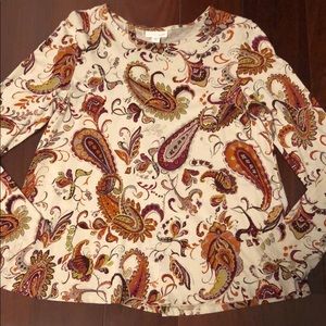 J Jill long sleeve top